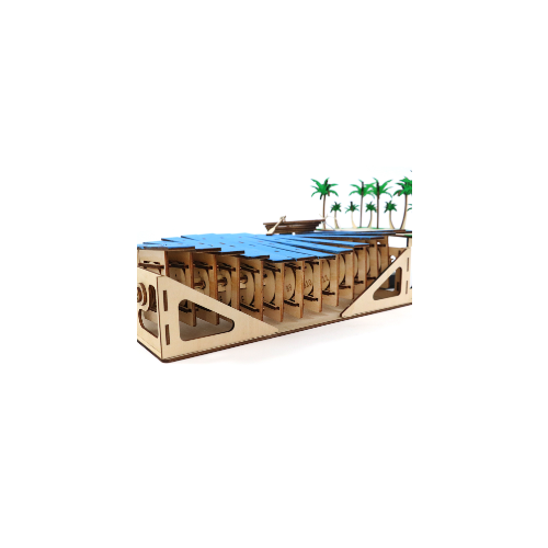 wooden island