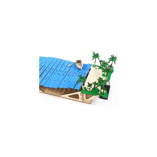 wooden island