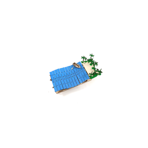 wooden island