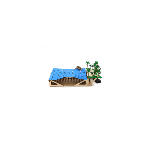 wooden island